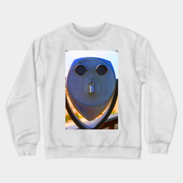 goatee Crewneck Sweatshirt by lastgasp